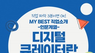 My Best 직업소개 (인문계열) 디지털 큐레이터란 무엇일까?